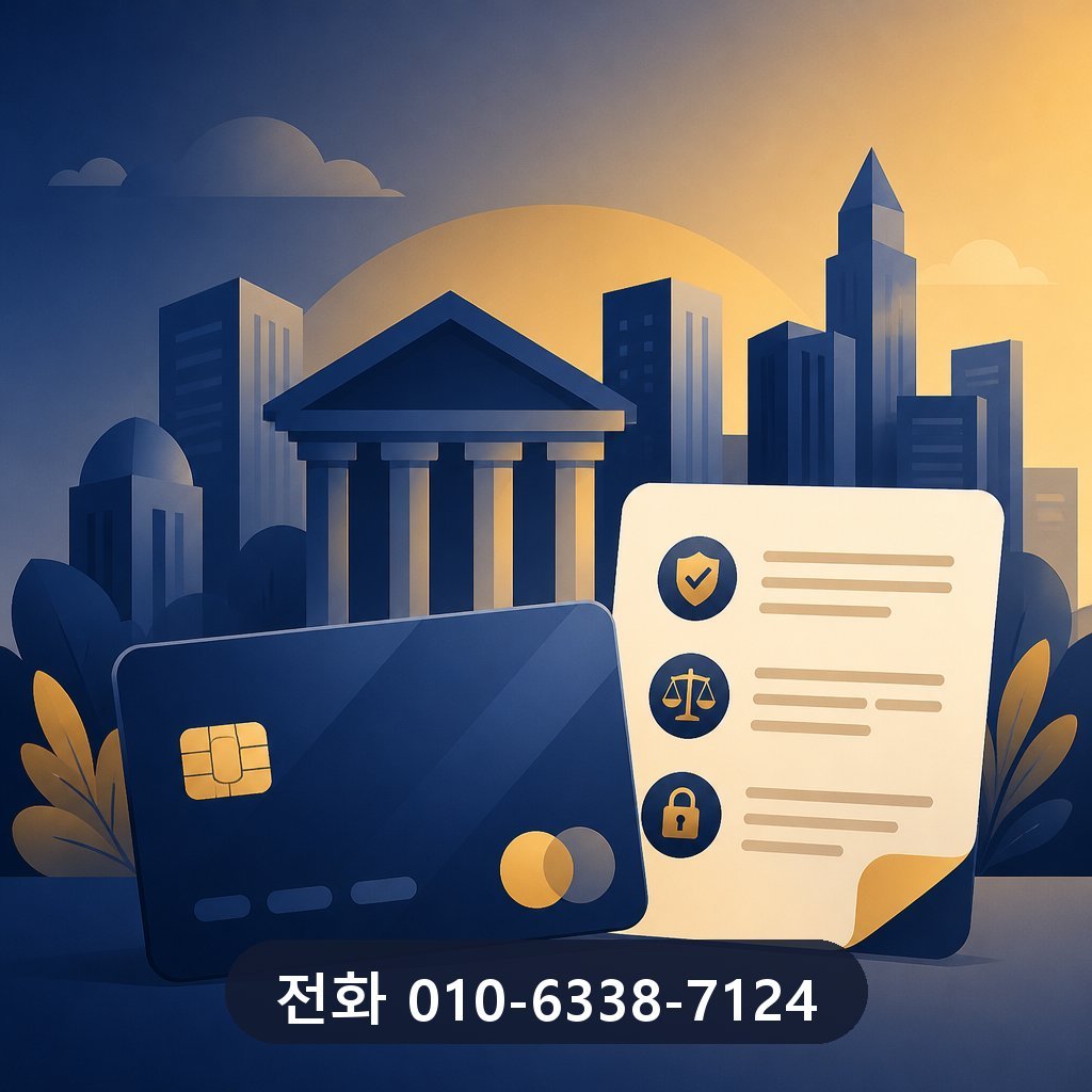 국민카드 한도 현금화 카드사 약관 확인 이미지 · 문의 010-6338-7124